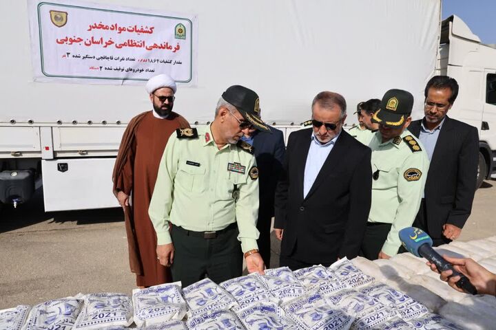 کشف ۱۳ تن مواد مخدر در خراسان جنوبی