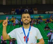 مرد سال فوتسال آسیا در مسجد جمکران