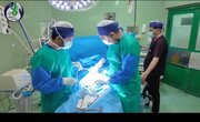 جراحی بیمار ۹۹ ساله در بیمارستان نیروی زمینی سپاه