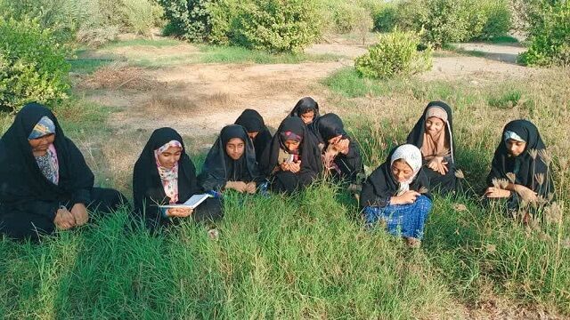 سفری سبز به دل خاطره و ایثار/ اردوی فرهنگی تربیتی دختران کودک و نوجوان مسجدی روستای سرچوگان