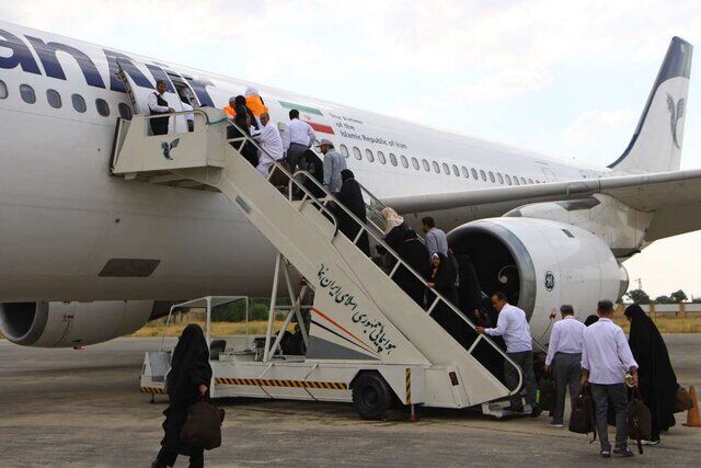 ۱۳۵ زائر ایلامی راهی مدینه و مکه شدند