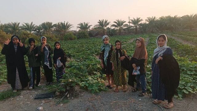 سفری سبز به دل خاطره و ایثار/ اردوی فرهنگی تربیتی دختران کودک و نوجوان مسجدی روستای سرچوگان