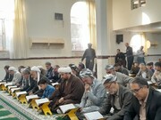 محفل انس با قرآن کریم در مسجد چهار یار نبی سقز