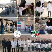 سلامت در دل روستا؛ روایت همدلی ۷۰ دانشجوی جهرمی در سیمکان