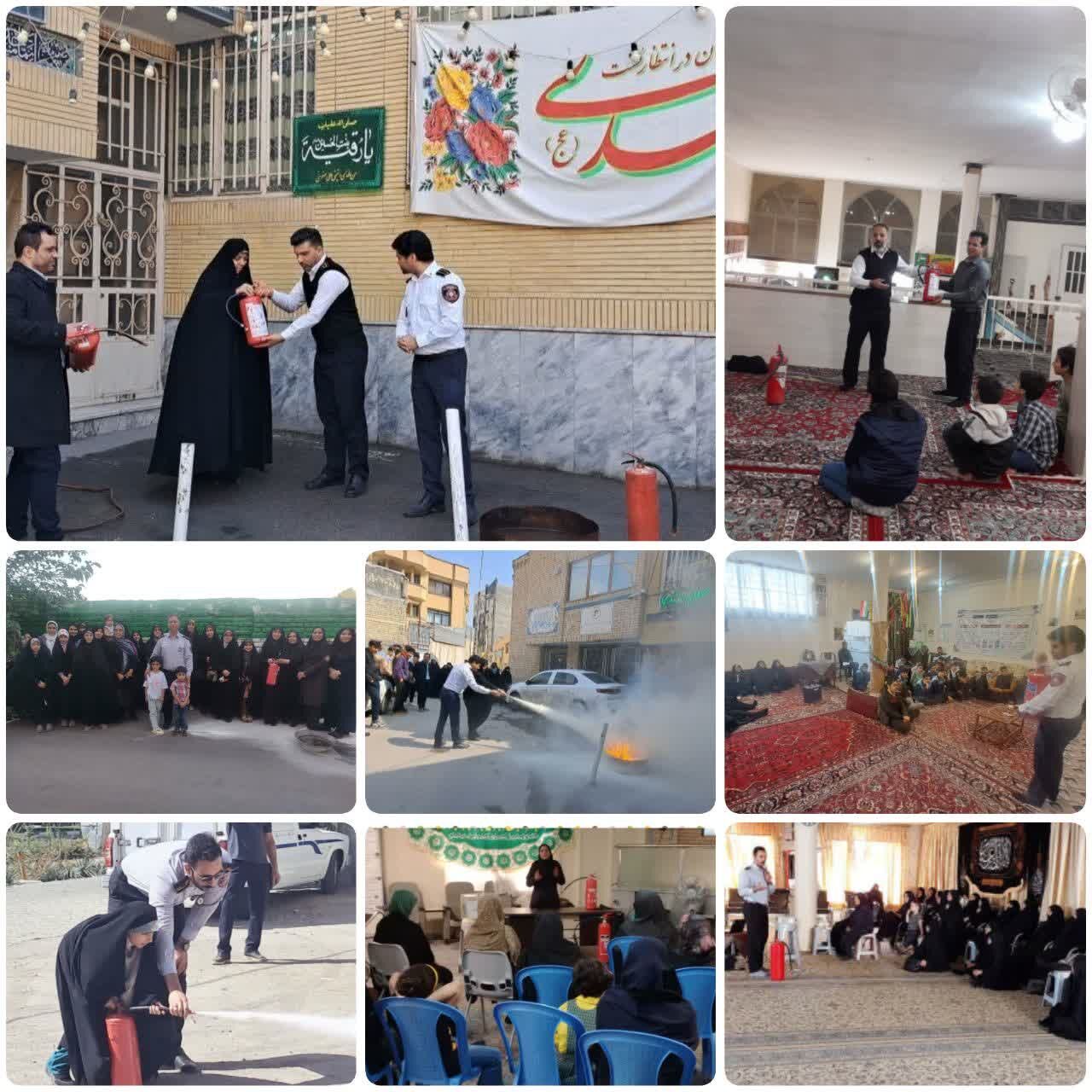 اجرا طرح «آموزش ایمنی مساجد» در بیش از ۷۸۰ مسجد مشهد