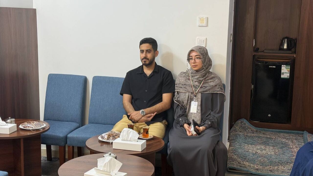 پیوند آسمانی زوجهای جوان عمرهگزار در جوار بیتالله الحرام