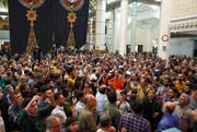 حرم شاهچراغ(ع) صحنه اعلام برائت از استکبار جهانی