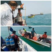 در اعماق خلیج فارس؛ نبرد مداوم با آب و آهن برای پایداری شریان انرژی در جزیره قشم