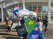 پویش جهانی «امام مهدی(عج) کیست؟» در هلند+ عکس