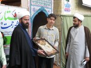 تجلیل امام‌جمعه بوانات از نوجوان برگزیده جشنواره خوارزمی