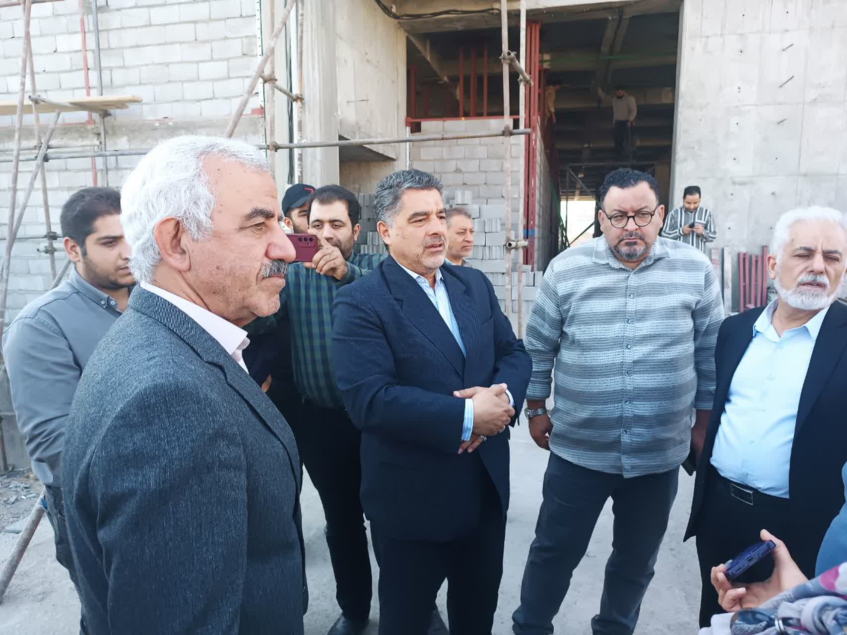 پیشرفت ۴۵ درصدی بیمارستان تخصصی چشمپزشکی سمنان