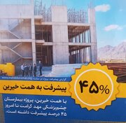 پیشرفت ۴۵ درصدی بیمارستان تخصصی چشم‌پزشکی سمنان