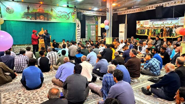 جشن میلاد حضرت زینب(س) در مسجدالنبی(ص) طاق‌بستان برگزار شد