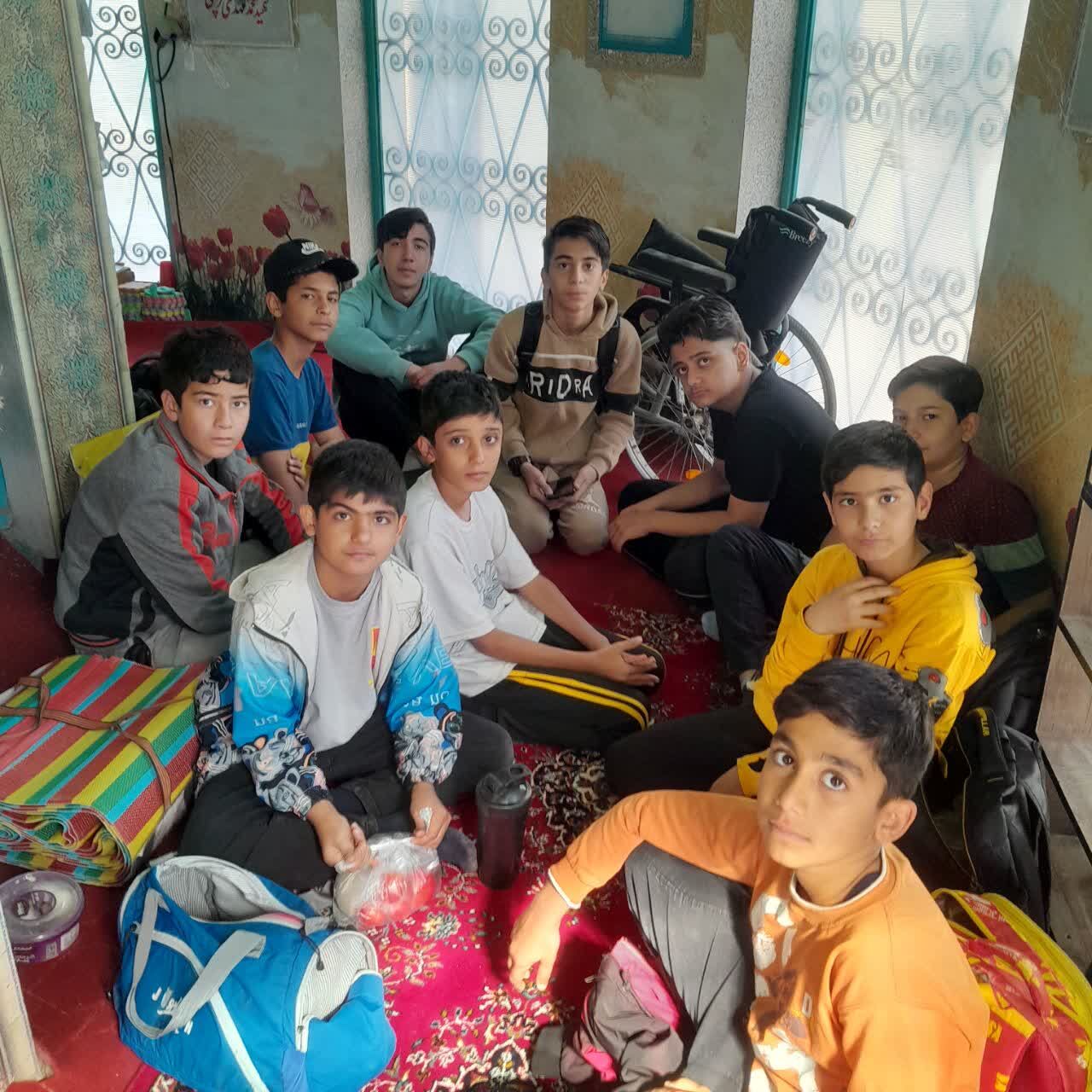 اردوی میثاق با شهدا و برنامه‌های ورزشی در کانون فرهنگی مسجد قبا