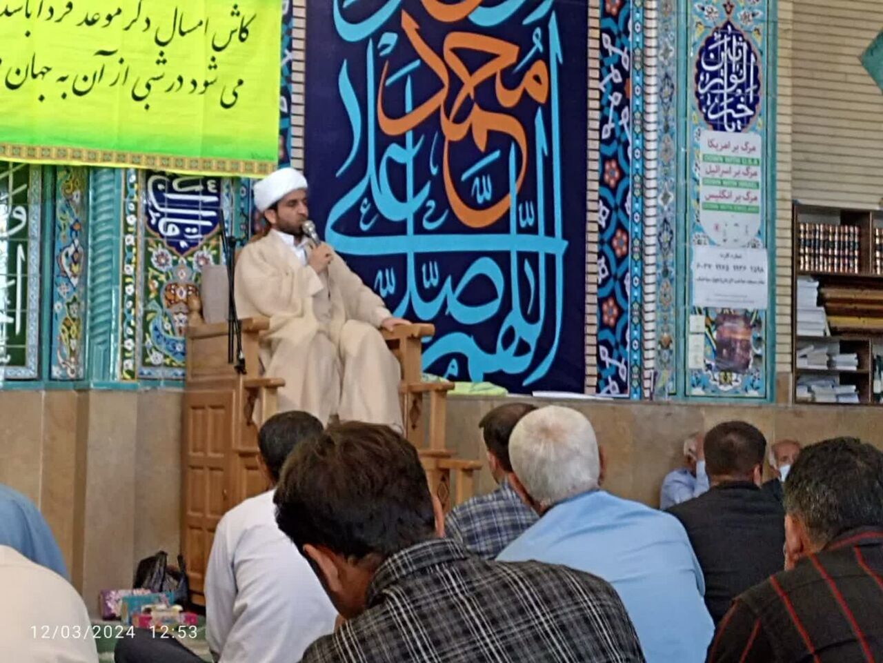 امام محله‌ای که مسجد را پایگاه قرآن کرده است