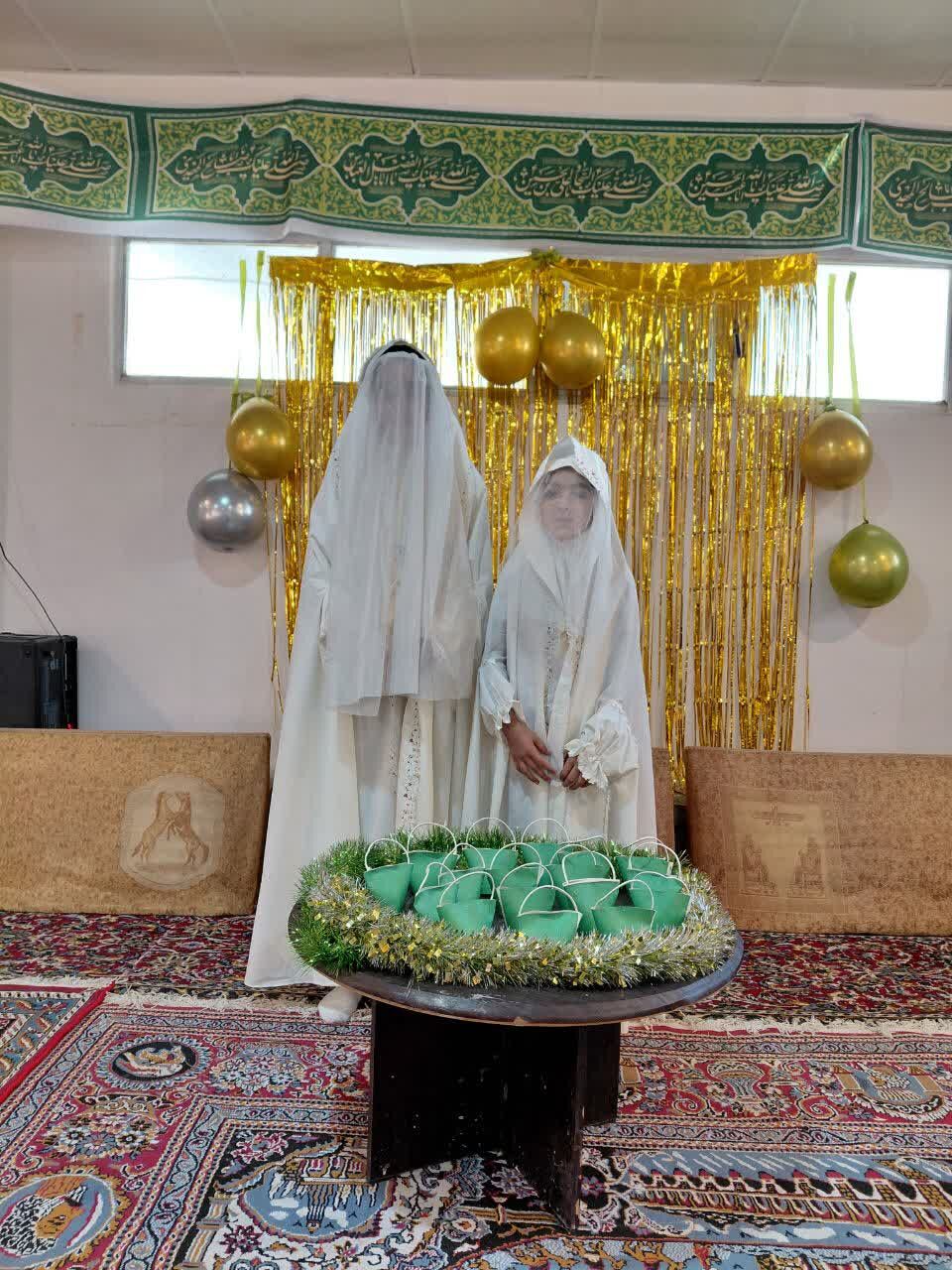 ولادت "بانوی قهرمان کربلا" در مسجد الاقصی اراک با اجرای نمایش جشن گرفته شد