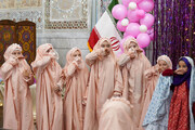 جشن عبادت دختران جهان اسلام در مشهدالرضا(ع)
