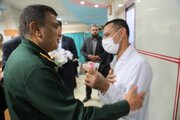 تقدیر معاون هماهنگ‌کننده نیروی زمینی سپاه از پرستاران درمانگاه کوثر