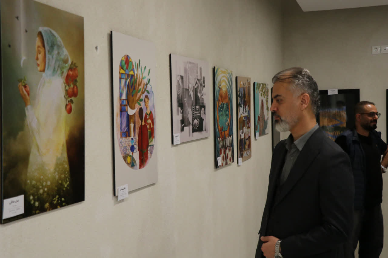 نمایشگاه آثار منتخب دومین جایزه سال سهراب سپهری تا هفتم آبانماه در کاشان برپاست