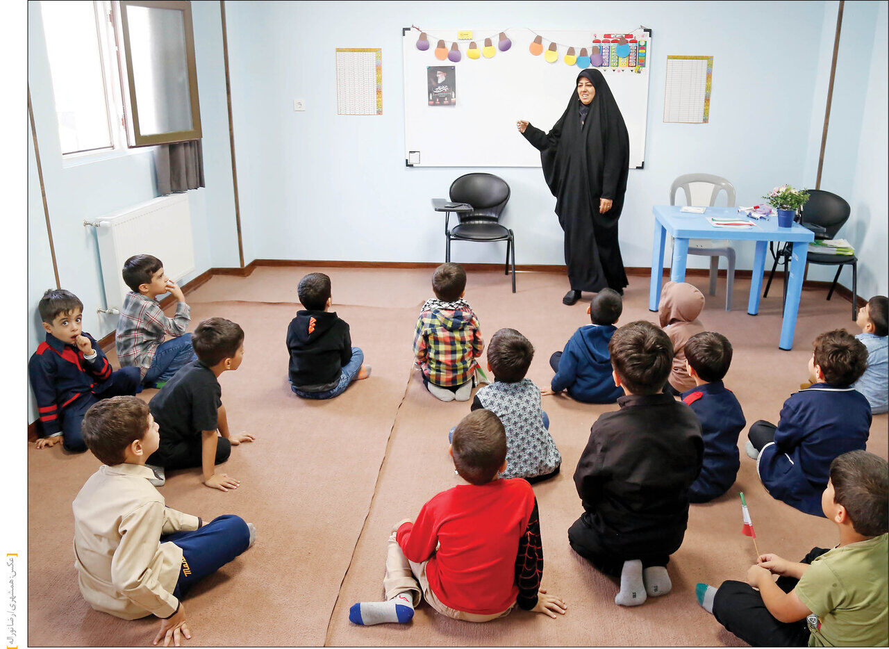 مدرسه‌ای در دل مسجد؛ وقتی دیوارها قصه می‌گویند