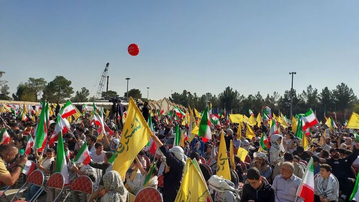 گردهمایی نوجوانان آرمانی لشکر قدس در تهران