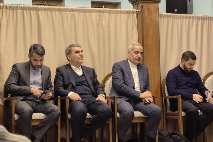 حضور هیأت پارلمانی ایران در مراسم دعای کمیل مسجد ایرانیان مسکو