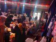 برپایی بازارچه خیریه بانوان کارآفرین در مسجدالنبی (ص) اراک