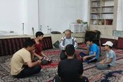 تداوم حلقه‌های کتابخوانی در کانون بیت‌الرضا(ع) علی‌آبادکتول