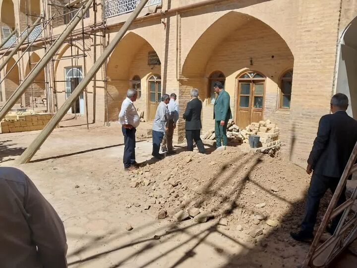 پایان مرمت مسجد خطیب سنگان