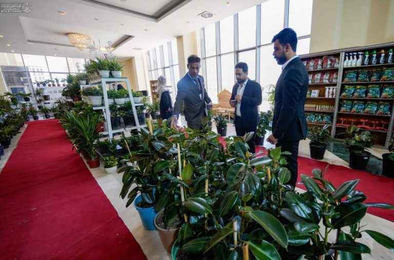 مشارکت آستان مقدس علوی در جشنواره گل نجف اشرف