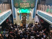 عزاداری شب شهادت حضرت فاطمه سلام الله علیها در بیت‌الزهرا شهید سلیمانی