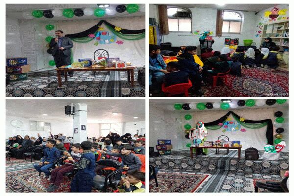 اجرای دومین رویداد فرهنگی طرح «آفتاب مهربانی» توسط کتابخانه رضوی