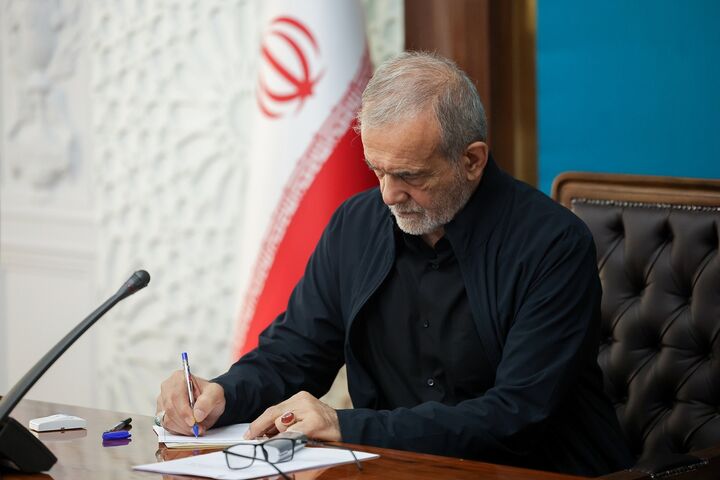 پیام تسلیت رئیس‌جمهور پزشکیان در پی شهادت «مرتضی رضیعی»