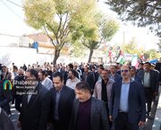 حضور گسترده مردم شهرکرد در راهپیمایی ۱۳ آبان
