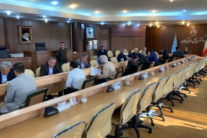 ۱۱۴ ملاقات در یک روز با رئیس ‌کل دادگستری گیلان