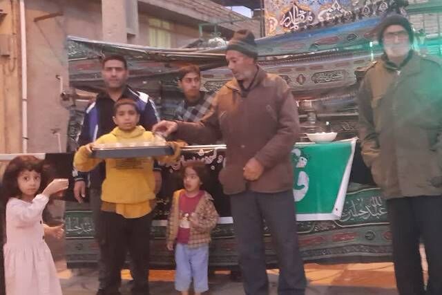 برپایی موکب «بوی بهشت» به مناسبت ایام فاطمیه در مینودشت