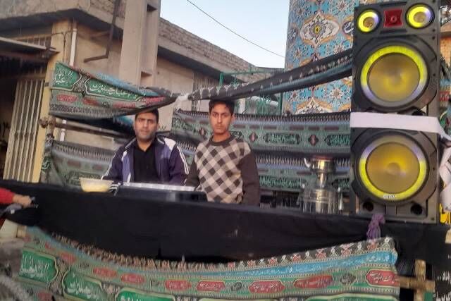 برپایی موکب و ایستگاه صلواتی «بوی بهشت» به مناسبت ایام فاطمیه در مینودشت