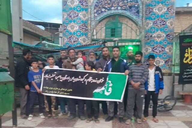 برپایی موکب و ایستگاه صلواتی «بوی بهشت» به مناسبت ایام فاطمیه در مینودشت