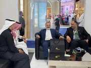 بازدید رئیس سازمان حج و زیارت از نمایشگاه حج ۱۴۴۷ در عربستان