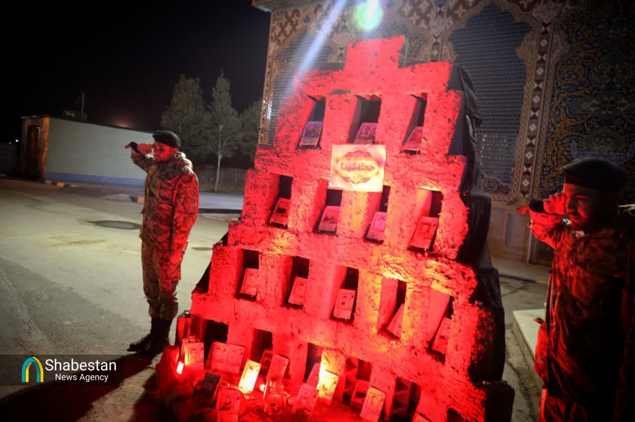 برگزاری دومین سالگرد ۱۵۲ شهید محله‌های اکباتان، فکوری، آپادانا و بیمه