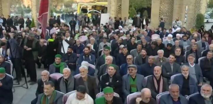 آغاز اجلاسیه بین‌المللی پیرغلامان حسینی در مشهدالرضا(ع)