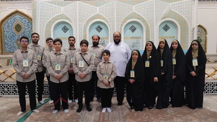 اعزام تیم‌های قرآنی کانون‌های مساجد اردبیل به مسابقه کشوری «مدهامتان»