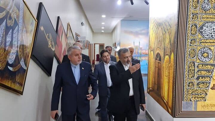 دیدار رییس سازمان حج و زیارت و وزیر میراث‌ فرهنگی در مکه مکرمه