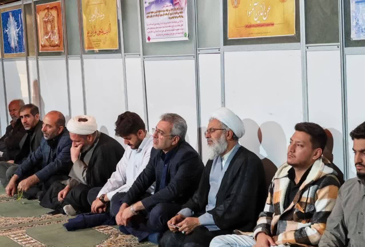 برپایی آیین عزاداری شهادت حضرت فاطمه زهرا(س) در دانشگاه تفرش