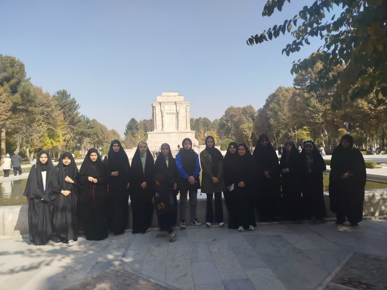 اردوی فرهنگی_تربیتی "دختران_حاج_قاسم" به مشهد مقدس