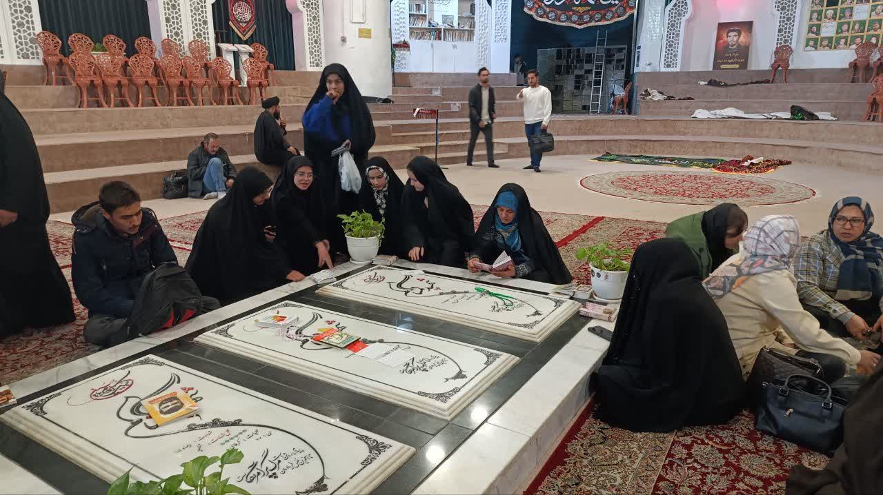 اردوی فرهنگی_تربیتی "دختران_حاج_قاسم" به مشهد مقدس