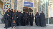 اردوی فرهنگی_تربیتی "دختران_حاج_قاسم" به مشهد مقدس
