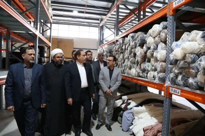 بازدید معاون اجتماعی و پیشگیری از وقوع جرم قوه قضاییه از انبار اموال تملیکی قم