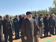 نماز طلب باران در مصلی المهدی بیرجند اقامه شد