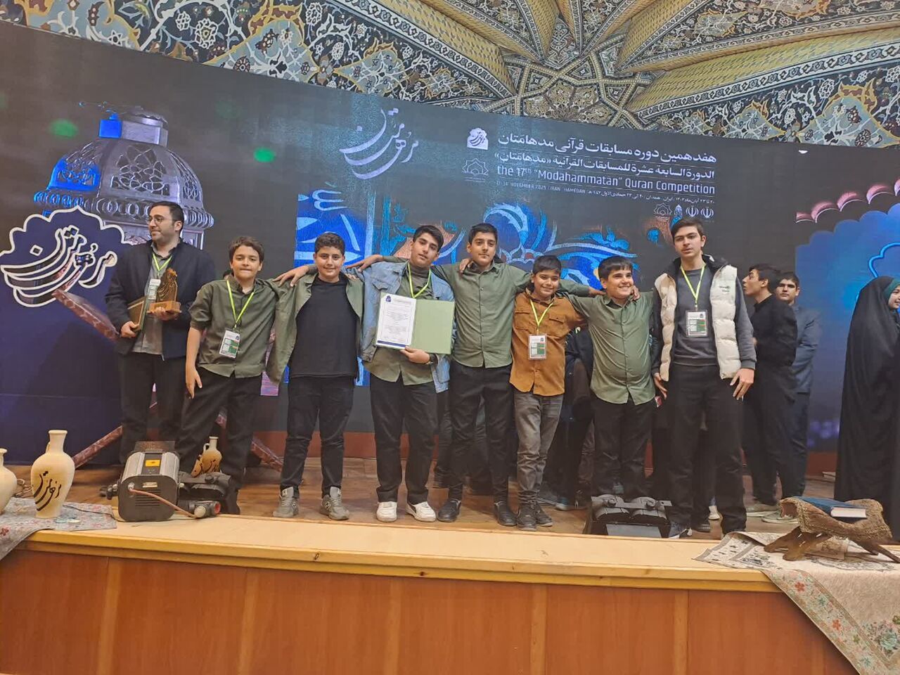 افتخارآفرینی کانون فرهنگی هنری شهید کلهر در جشنواره قرآنی ملّی « مدهامتان»